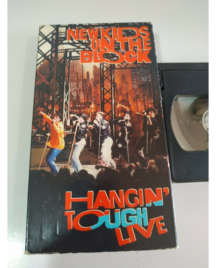 New Kids on the Block Hangin Tough Live 1989 - VHS Cinta Tape - 3T