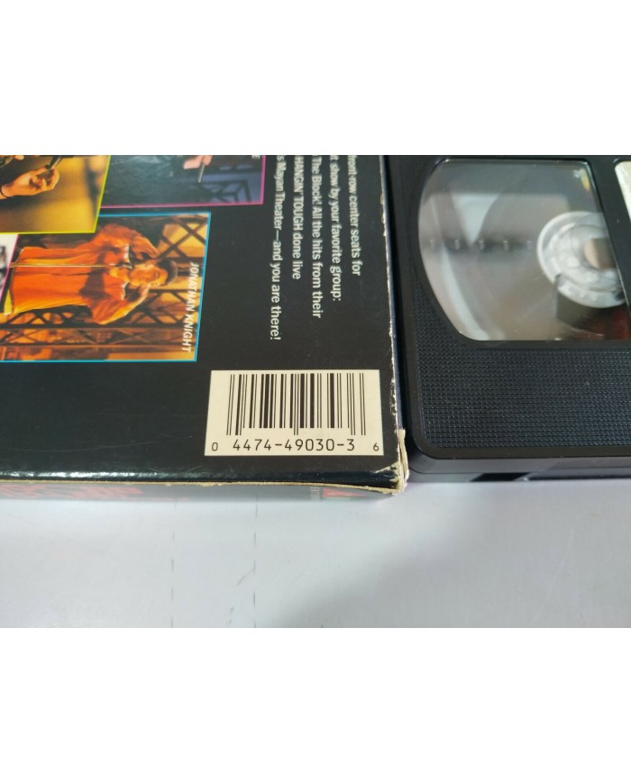 New Kids on the Block Hangin Tough Live 1989 - VHS Cinta Tape - 3T