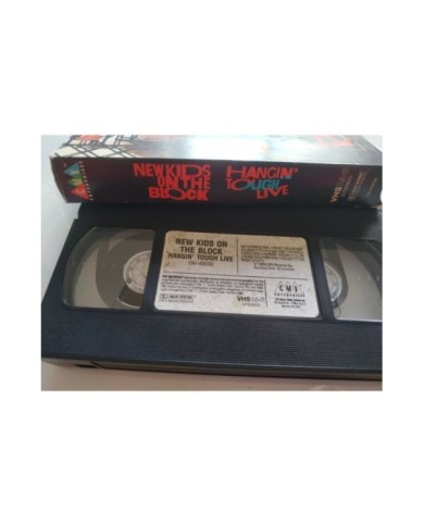 New Kids on the Block Hangin Tough Live 1989 - VHS Cinta Tape - 3T
