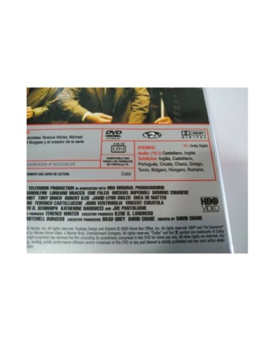 Los Soprano Cuarta Temporada 4 Completa - 4 x DVD Espa?ol Ingles - 3T