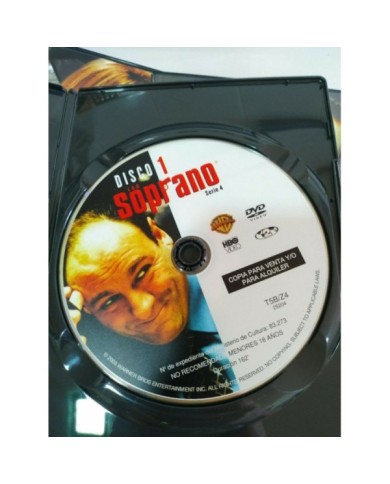 Los Soprano Cuarta Temporada 4 Completa - 4 x DVD Espa?ol Ingles - 3T