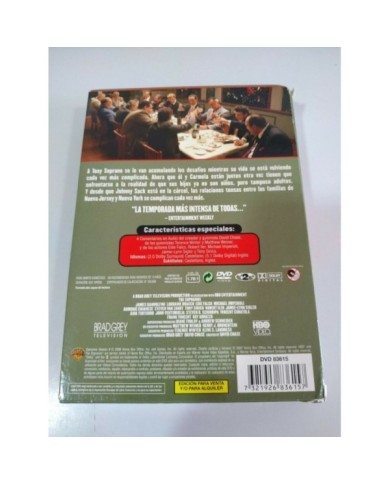 Los Soprano Sexta Temporada 6 Completa - 4 x DVD Espa?ol Ingles - 3T