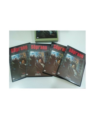 Los Soprano Sexta Temporada 6 Completa - 4 x DVD Espa?ol Ingles - 3T