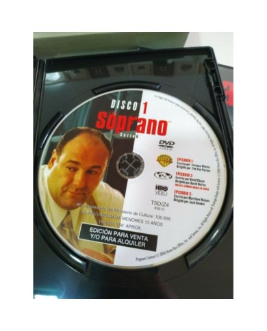 Los Soprano Sexta Temporada 6 Completa - 4 x DVD Espa?ol Ingles - 3T