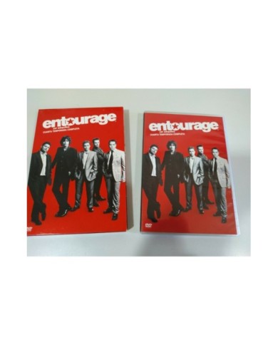 Entourage el Sequito Cuarta Temporada 4 Completa - 3 x DVD Espa?ol Ingles - 3T