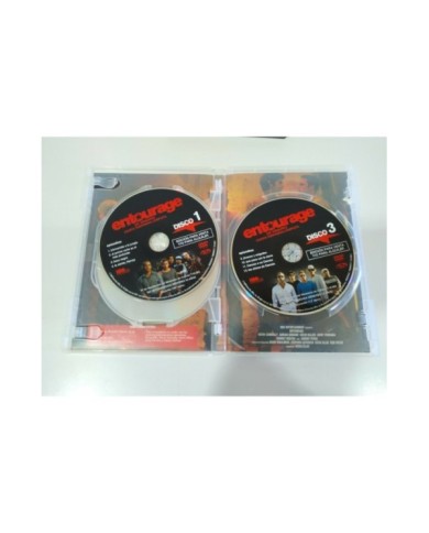 Entourage el Sequito Cuarta Temporada 4 Completa - 3 x DVD Espa?ol Ingles - 3T
