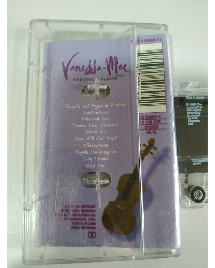 Vanessa Mae The Violin  Player EMI 1995 - Cinta Tape Cassette 3T