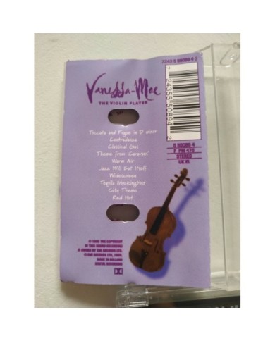Vanessa Mae The Violin  Player EMI 1995 - Cinta Tape Cassette 3T