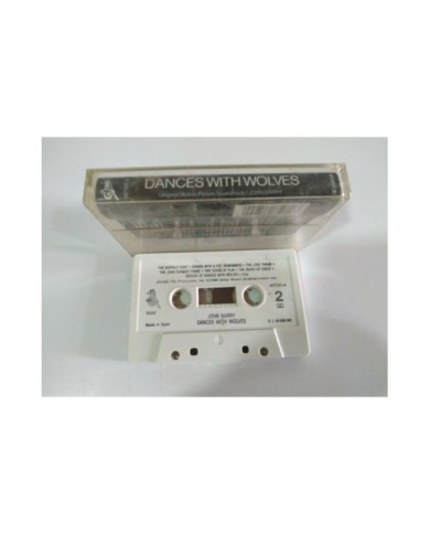 Dance With Wolves Soundtrack John Barry Epic 1991 - Cinta Tape Cassette 3T