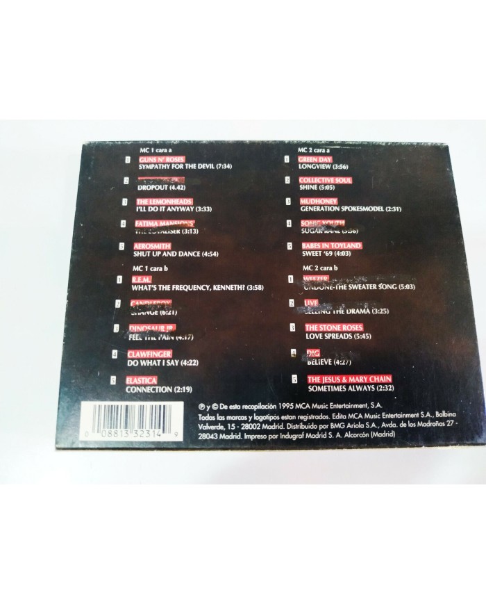 Vertigo Guns N Roses Aerosmith Weezer Green Day - 2 x Cinta Tape Cassette - 2T