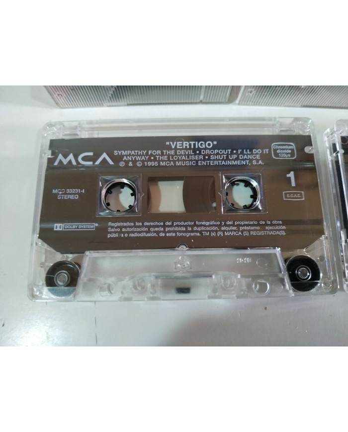 Vertigo Guns N Roses Aerosmith Weezer Green Day - 2 x Cinta Tape Cassette - 2T