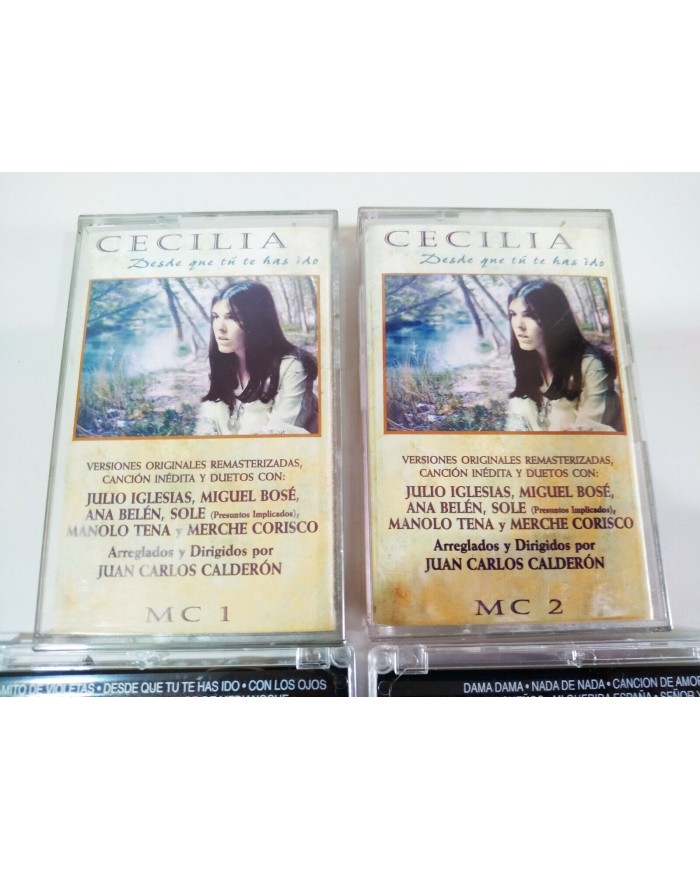 Cecilia Desde Que Tu Te Has Ido Epic 1996 - 2 x Cinta Tape Cassette - 3T