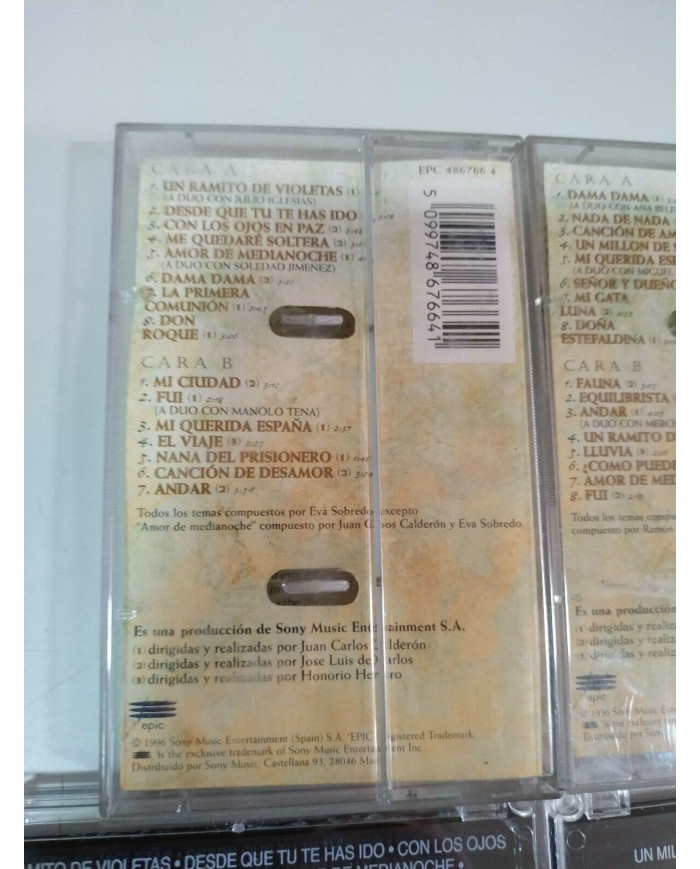 Cecilia Desde Que Tu Te Has Ido Epic 1996 - 2 x Cinta Tape Cassette - 3T