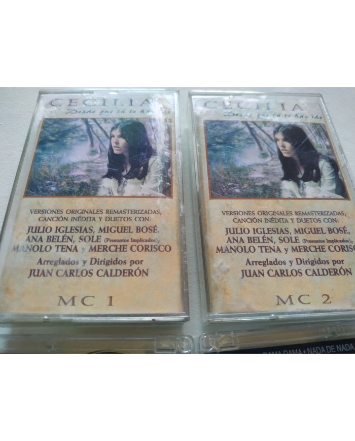 Cecilia Desde Que Tu Te Has Ido Epic 1996 - 2 x Cinta Tape Cassette - 3T