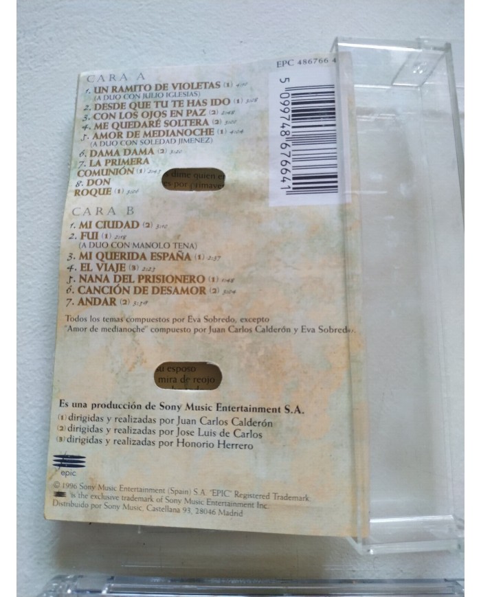 Cecilia Desde Que Tu Te Has Ido Epic 1996 - 2 x Cinta Tape Cassette - 3T