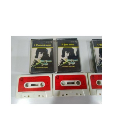 Joan Manuel Serrat Album de Oro 1981 Exitos - 4 x Cinta Tape Cassette - 2T