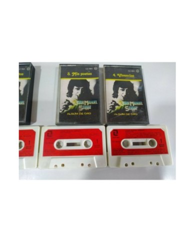 Joan Manuel Serrat Album de Oro 1981 Exitos - 4 x Cinta Tape Cassette - 2T