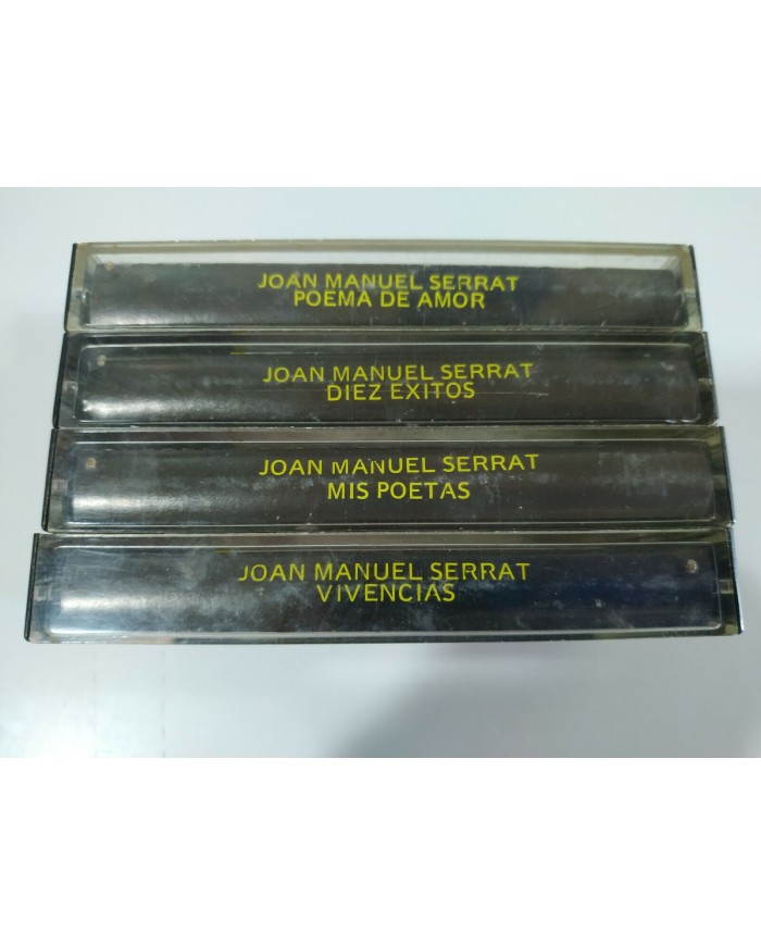 Joan Manuel Serrat Album de Oro 1981 Exitos - 4 x Cinta Tape Cassette - 2T