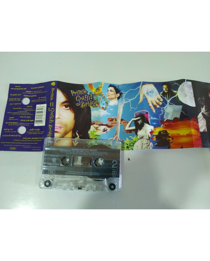 Prince and the NPG Graffiti Bridge Warner 1990 - Cinta Tape Cassette - 3T
