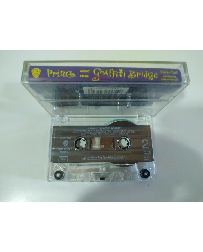 Prince and the NPG Graffiti Bridge Warner 1990 - Cinta Tape Cassette - 3T