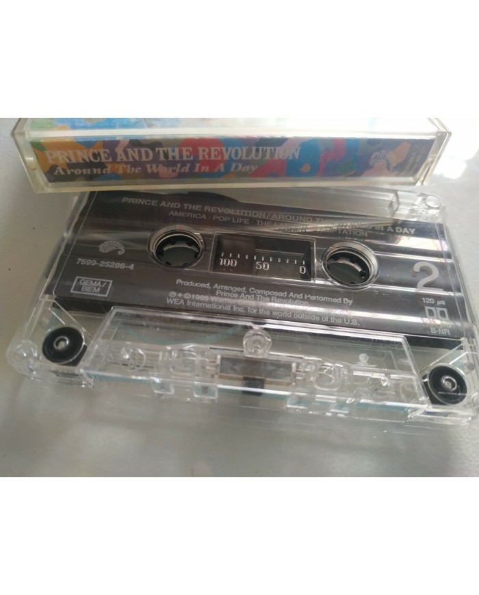 Prince and the NPG Around the World in a Day 1985 - Cinta Tape Cassette - 3T