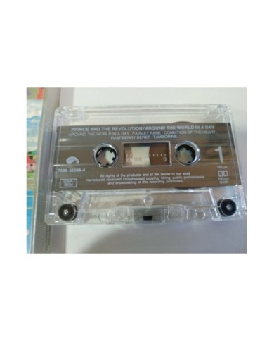 Prince and the NPG Around the World in a Day 1985 - Cinta Tape Cassette - 3T