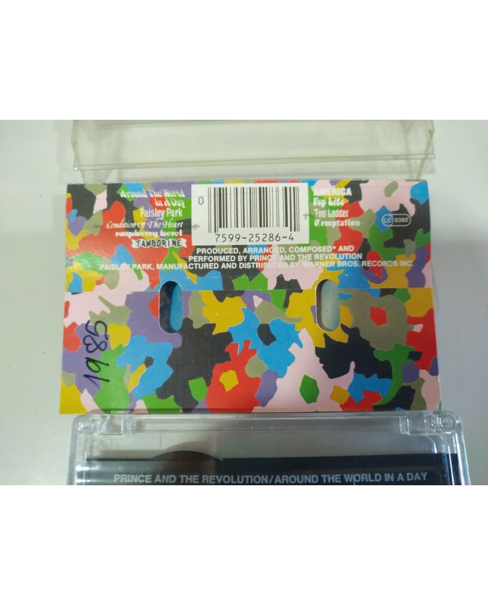 Prince and the NPG Around the World in a Day 1985 - Cinta Tape Cassette - 3T