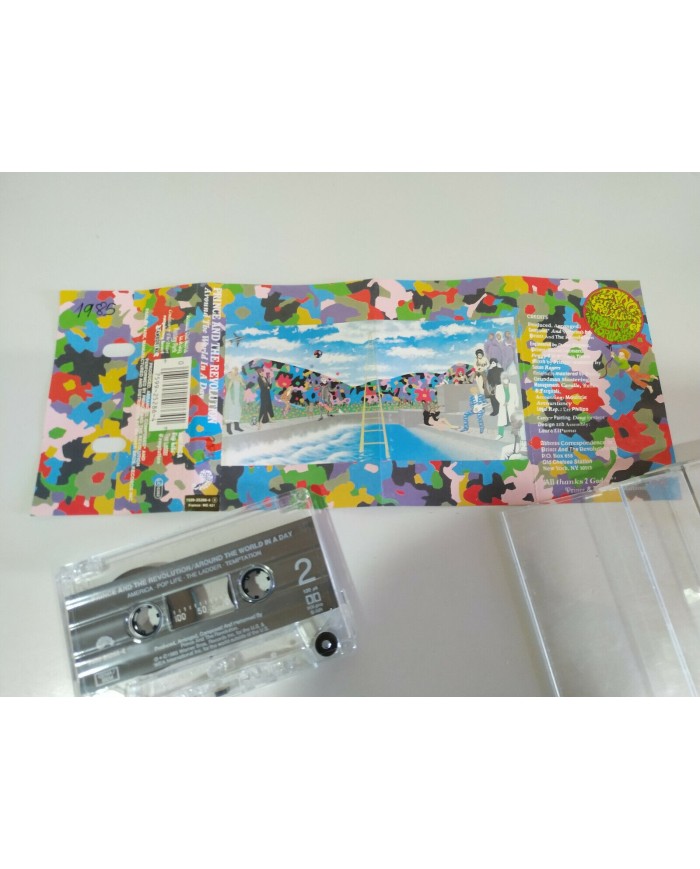 Prince and the NPG Around the World in a Day 1985 - Cinta Tape Cassette - 3T