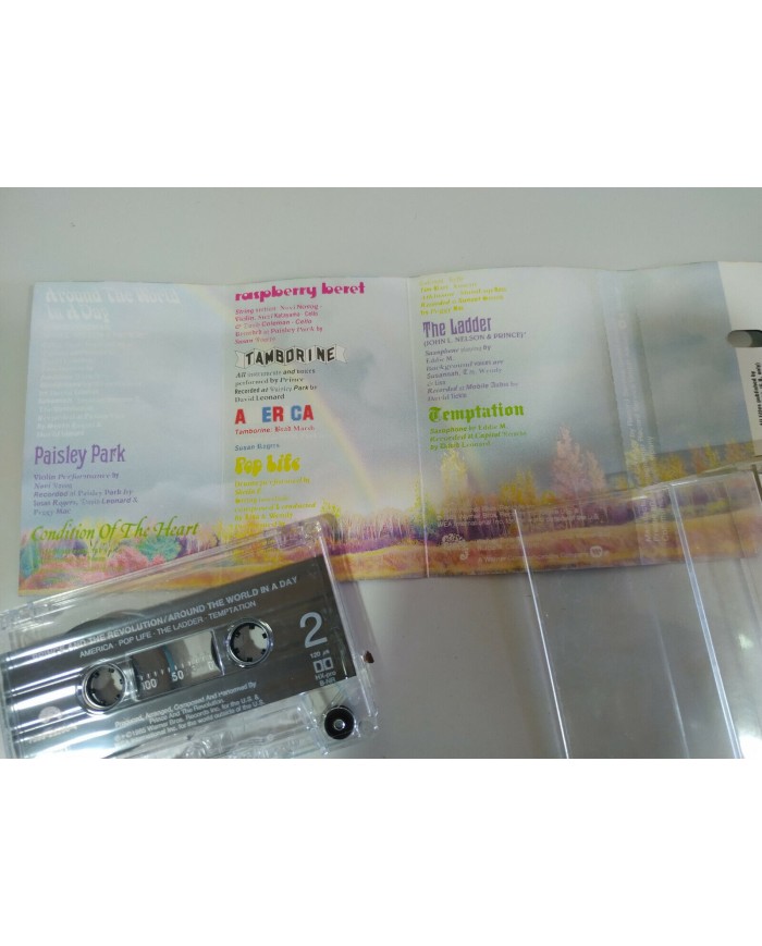Prince and the NPG Around the World in a Day 1985 - Cinta Tape Cassette - 3T