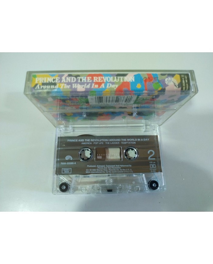 Prince and the NPG Around the World in a Day 1985 - Cinta Tape Cassette - 3T