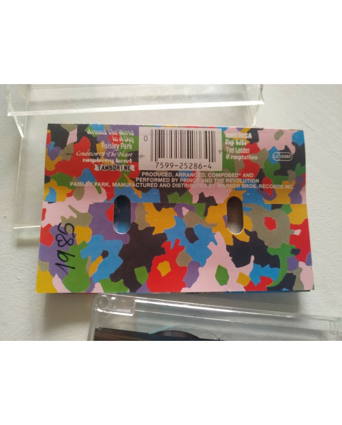 Prince and the NPG Around the World in a Day 1985 - Cinta Tape Cassette - 3T