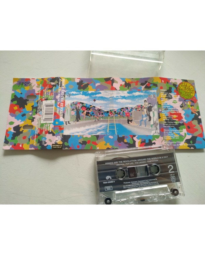 Prince and the NPG Around the World in a Day 1985 - Cinta Tape Cassette - 3T