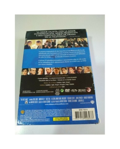 El Ala Oeste de la Casa Blanca Primera Temporada 1 - 7 x DVD Espa?ol Ingles - 3T