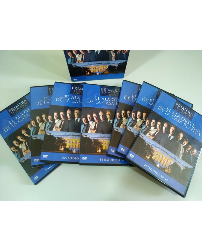 El Ala Oeste de la Casa Blanca Primera Temporada 1 - 7 x DVD Espa?ol Ingles - 3T