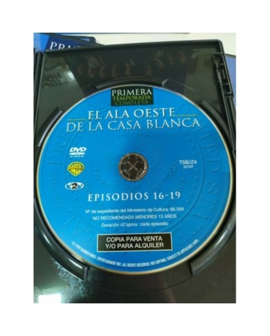 El Ala Oeste de la Casa Blanca Primera Temporada 1 - 7 x DVD Espa?ol Ingles - 3T