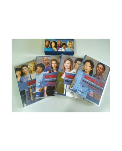Anatomia de Grey Tercera Temporada 3 Completa - 7 x DVD Espa?ol Ingles - 3T