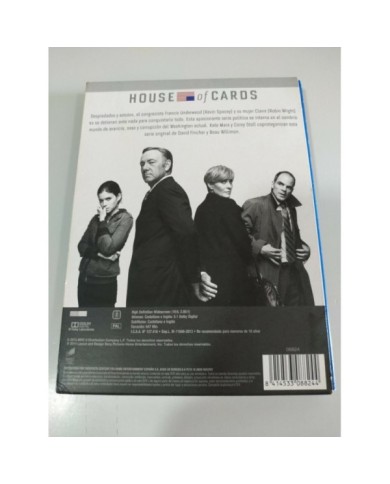 House of Cards Primera Temporada 1 Completa - 4 x DVD Espa?ol Ingles - 3T