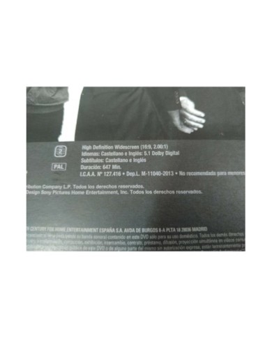 House of Cards Primera Temporada 1 Completa - 4 x DVD Espa?ol Ingles - 3T