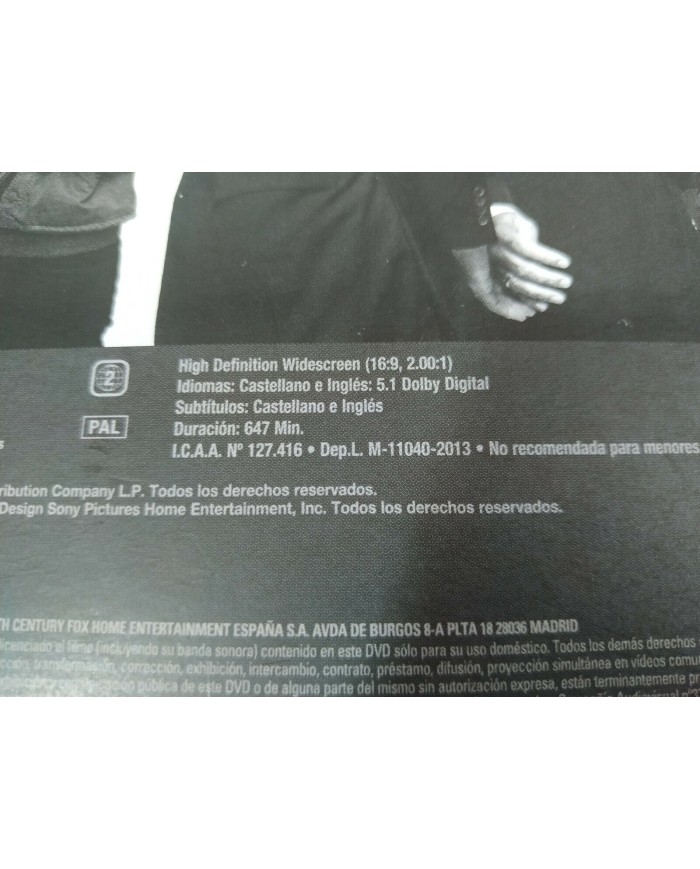 House of Cards Primera Temporada 1 Completa - 4 x DVD Espa?ol Ingles - 3T