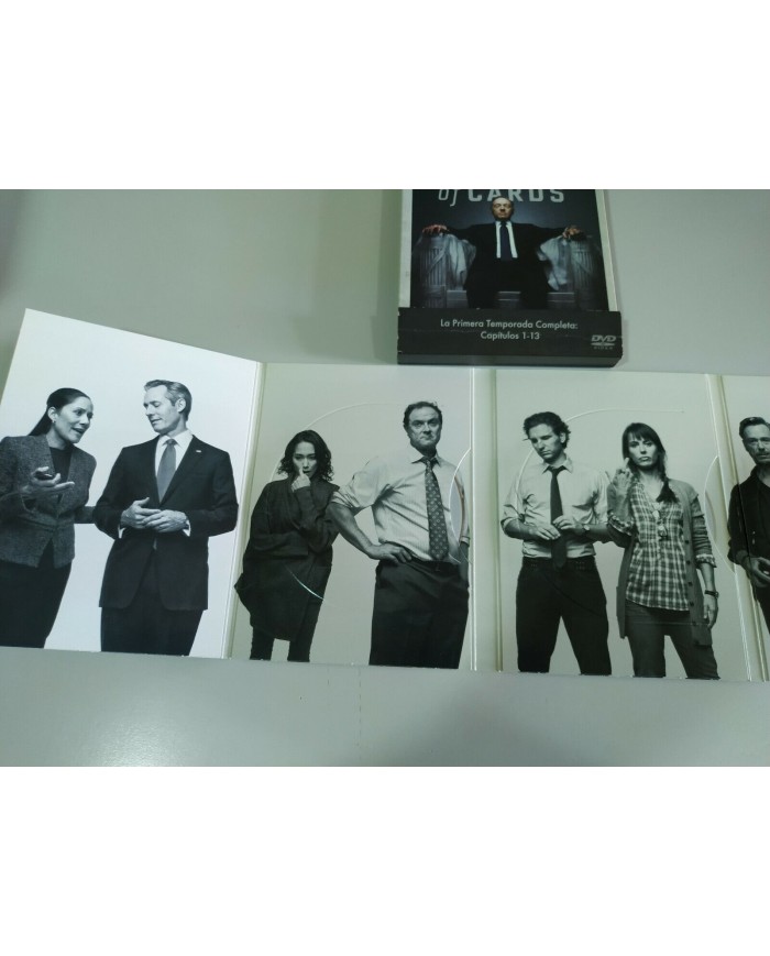House of Cards Primera Temporada 1 Completa - 4 x DVD Espa?ol Ingles - 3T