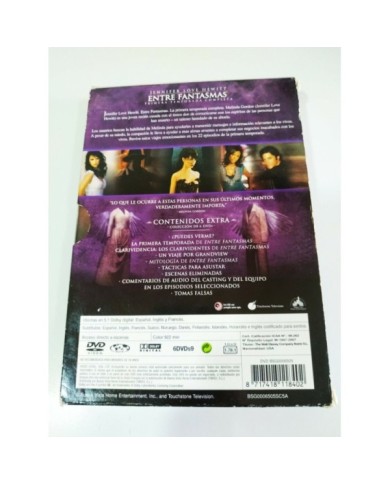 Entre Fantasmas Primera Temporada 1 Completa - 6 x DVD Espa?ol Ingles - 3T