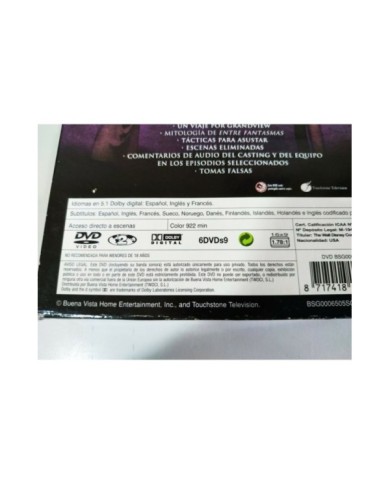 Entre Fantasmas Primera Temporada 1 Completa - 6 x DVD Espa?ol Ingles - 3T