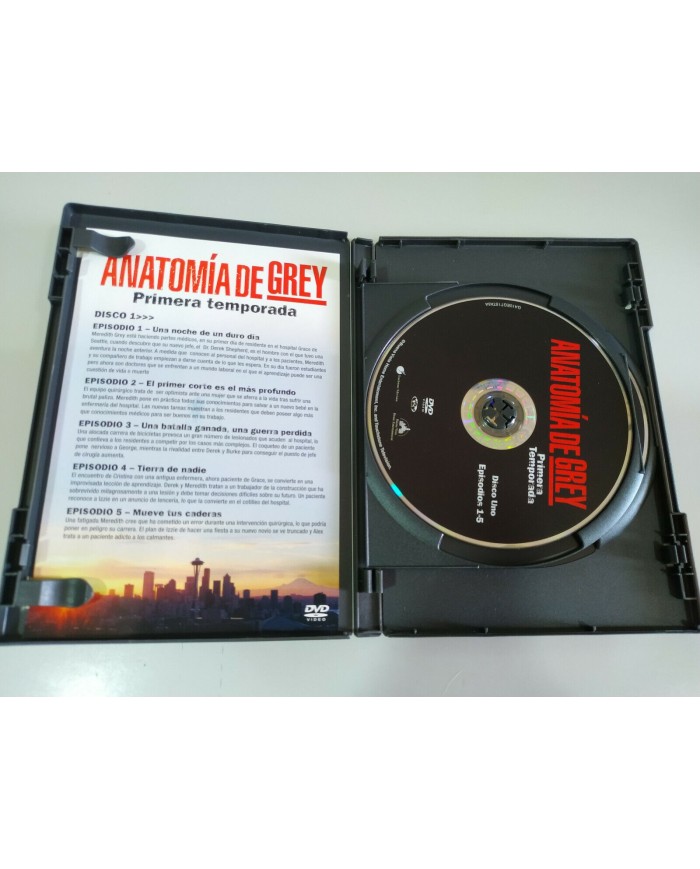 Anatomia de Grey Primera Temporada 1 Completa - 2 x DVD Espa?ol Ingles - 3T