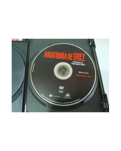 Anatomia de Grey Primera Temporada 1 Completa - 2 x DVD Espa?ol Ingles - 3T