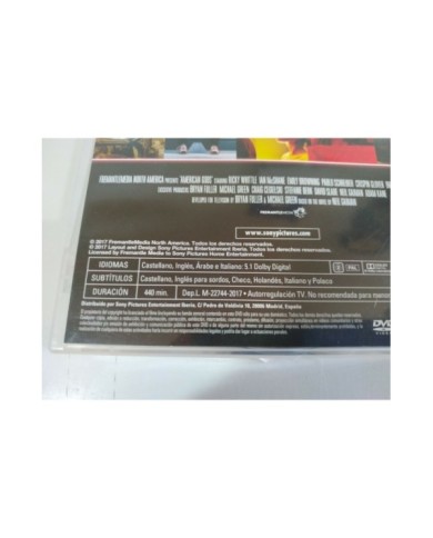 American Gods Primera Temporada 1 Completa - 4 x DVD Espa?ol Ingles - 3T