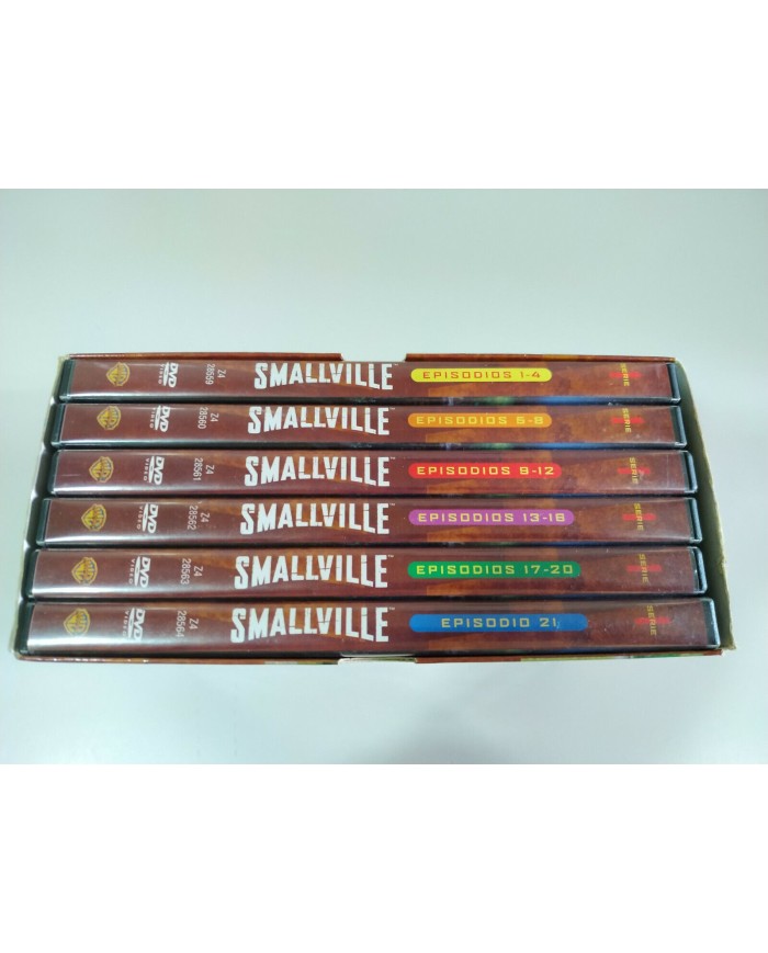 Smallville Primera Temporada 1 Completa - 6 x DVD Espa?ol Ingles - 3T