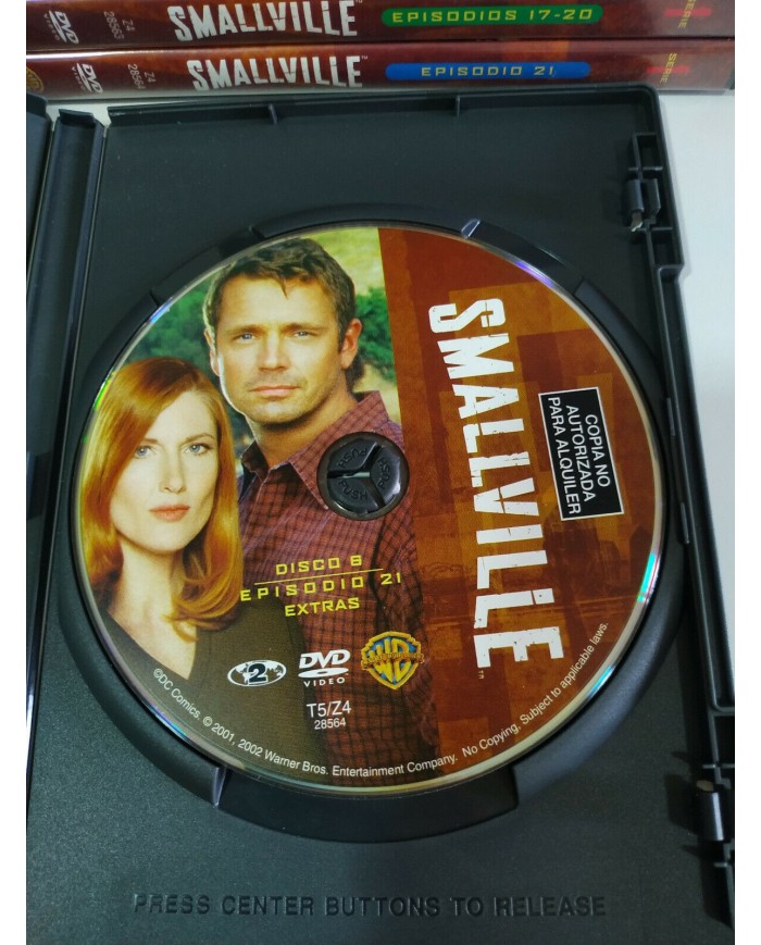 Smallville Primera Temporada 1 Completa - 6 x DVD Espa?ol Ingles - 3T