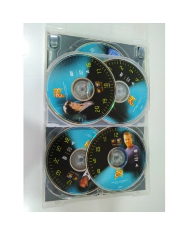 24 Segunda Temporada 2 Completa Kiefer Sutherland - 7 x DVD Espa?ol Ingles - 3T