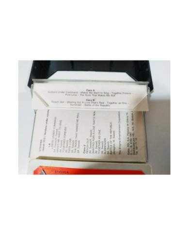 Stryper Soldiers Under Command 1987 Enigma Spain Edit - Cinta Tape Cassette - 2T