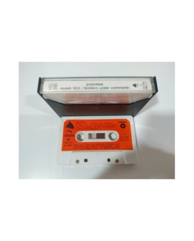 Stryper Soldiers Under Command 1987 Enigma Spain Edit - Cinta Tape Cassette - 2T